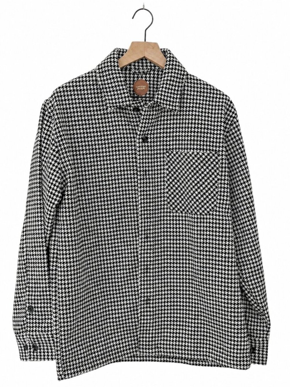 Common People Granby Luxe Houndstooth Shacket Men’s XL